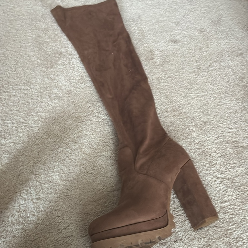 Thigh high Suede Boots